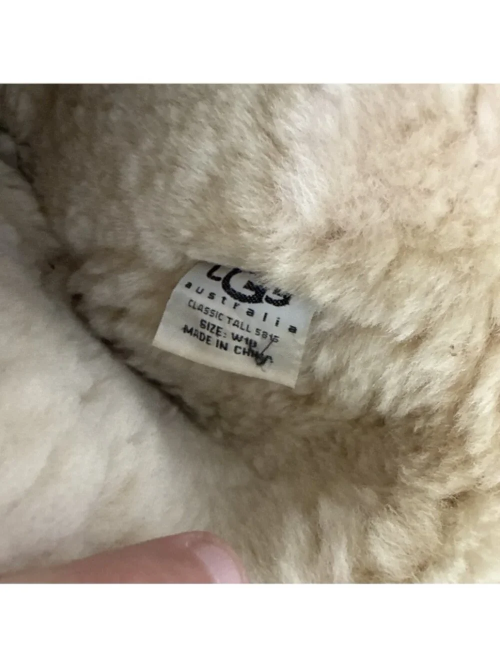 UGG Australia Classic Tall II Boots Chestnut Suede Sheepskin Womens Size US 10